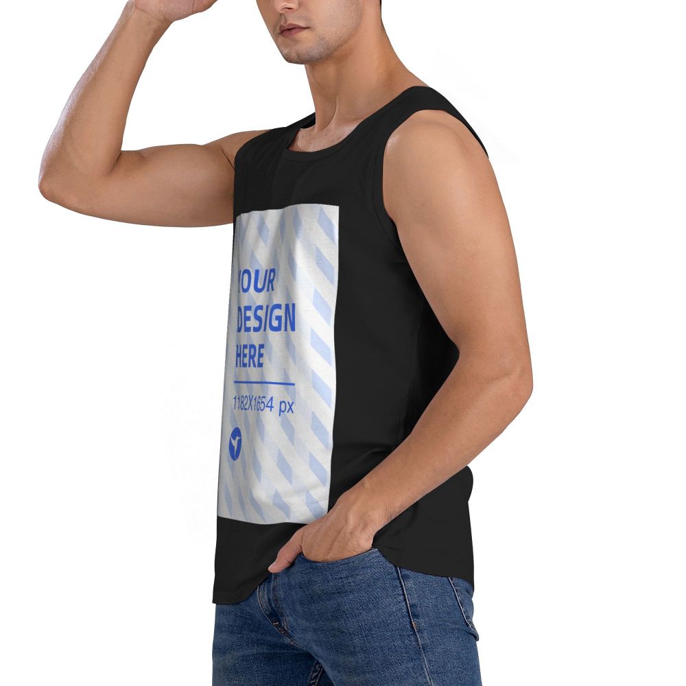 Simple And Practical Men's Sports And Leisure Vest Simple And Practical Men's Sports And Leisure Vest